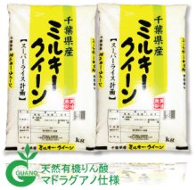 詳細写真1: 千葉県産 白米 ミルキークイーン 10kg [5kg×2袋] マドラグアノ仕様 令和２年産