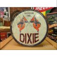 画像1: ブリキ看板 Dixie Gas オイルカンパニー (1)