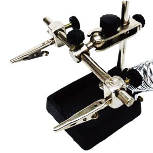 画像5: ハンダ スタンド 大型ルーペ＆固定クリップ付 半田ゴテ