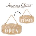 アメリカン・クラシック ウォールプレート「OPEN&CLOSED」1