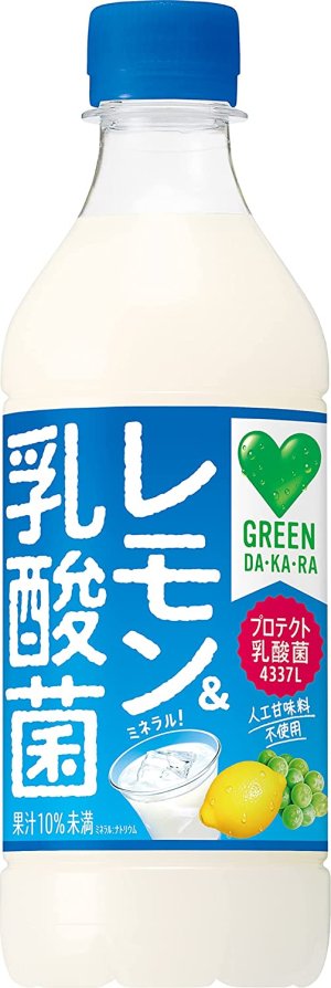 画像6: 「24本」レモン&乳酸菌 430ml  ×24本×1箱 グリーンダカラ　Suntry Green DA・KA・RA
