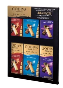 詳細写真2: GODIVA　ゴディバ シグネチャー　チョコレート　ミニバー　マルチパック　3種　48個入り　540g