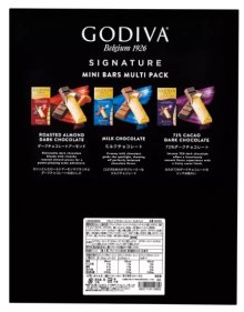 詳細写真3: GODIVA　ゴディバ シグネチャー　チョコレート　ミニバー　マルチパック　3種　48個入り　540g