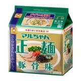「30個」マルちゃん 正麺 豚骨味 5食×6パック 1箱