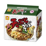 「30食」マルちゃん　正麺　天ぷらそば　5食×6個×1箱　袋麺