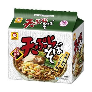 画像1: 「30食」マルちゃん　正麺　天ぷらそば　5食×6個×1箱　袋麺