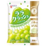 「12袋」蒟蒻畑　ララクラッシュ　マスカット味　24g ×12袋×1箱　マンナンライフ　特定保健用食品