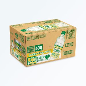 画像3: 「24本」グリーンダカラ　ゆず味　600ml ×24本×1箱　サントリー　GREEN DA・KA・RA
