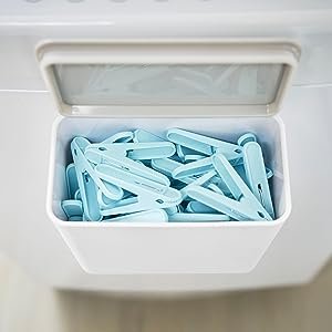 画像7: 山崎実業　タワー tower マグネット 洗濯洗剤ボール ストッカー Yamazaki　ホワイト プレート Plate ジェルボール 収納 洗濯機横 4266