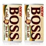 「60本」ボス　カフェオレ　缶　185g ×30本×2箱　サントリー　BOSS