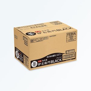 画像4: 「24本」伊右衛門　BLACK　600ml ×24本×1箱　サントリー　緑茶　ブラック