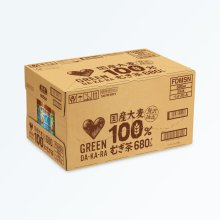 詳細写真2: 「24本」国産大麦 100％のむぎ茶 　グリーンダカラ　680ml ×24本×1箱　サントリー　ＧＲＥＥＮ　ＤＡ・ＫＡ・ＲＡ