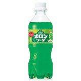 「24本」ＰＯＰメロンソーダ 430ml ×24本×1箱　サントリー