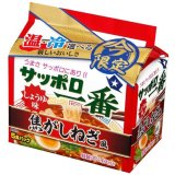 「30食」サッポロ一番　しょうゆ味　焦がしねぎ風　5食パック　505g ×6個×1箱