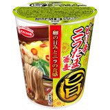 「12個」まる旨　ピリ辛ニラたま蕎麦　58g ×12個×1箱　エースコック