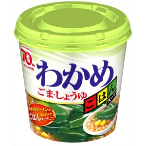 画像1: 「6個」わかめごはんスープ　ごま・しょうゆ　36g ×12個×1箱　エースコック