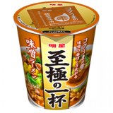 「12個」至極の一杯　味噌ラーメン　66g ×12個×1箱　明星