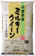 画像1: 千葉県産 白米 ミルキークイーン 5kg×1袋 令和6年産 向後米穀 (1)