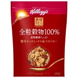 「6袋」ケロッグ　素材まるごとグラノラ　全粒穀物100%　ナッツ&ベリー　280g ×6袋×1箱