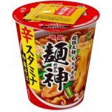 「12個」麺神カップ　辛スタミナ中華そば　99g ×12個×1箱　明星