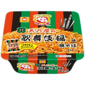 画像1: 「12個」マルちゃん　でかまる　天乃屋歌舞伎揚焼そば　143g ×12個×1箱　東洋水産