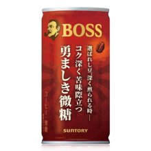 詳細写真1: 「30本」ボス　勇ましき微糖　缶　185g ×30本×1箱　サントリー　BOSS　コーヒー