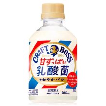 詳細写真2: 「24本」クラフトボス　甘ずっぱい乳酸菌さわやかパワー　280ml ×24本×1箱　サントリー　BOSS