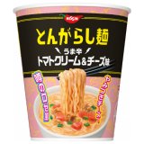 「12個」日清　とんがらし麺　うま辛トマトクリーム&チーズ味　67g ×12個×1箱