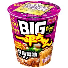 詳細写真1: 「12個」ＢＩＧだぜ！一平ちゃん　背脂醤油ラーメン　93g ×12個×1箱　明星