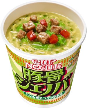 画像3: 「12個」カップヌードル 豚骨ジェノバ ビッグ 105g ×12個×1箱 日清