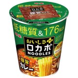 「12個」ロカボNOODLESおいしさプラス　豚旨カレー　56g ×12個×1箱　明星