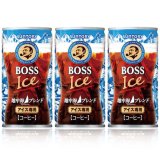 「90本」ボス　地中海ブレンド　缶　185g ×30本×3箱　サントリー　BOSS　コーヒー