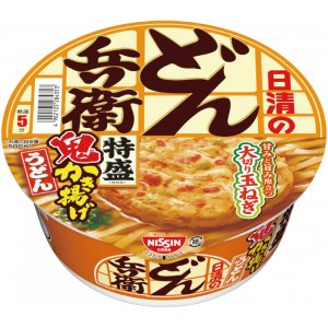 画像1: 「12個」特盛どん兵衛　鬼かき揚げうどん　136g ×12個×1箱　日清