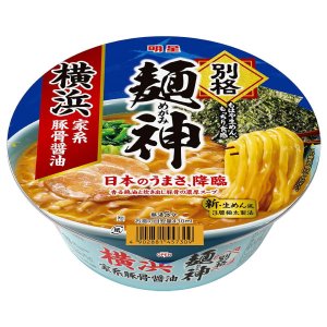画像1: 「12食」　明星 別格麺神 横浜家系豚骨醤油　115g × 12入 × 1箱