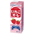 画像2: 「24本」メグミルク　いちごオ・レ　200ml　紙パック 12本入×2箱　雪印　いちごオレ　いちごミルク (2)