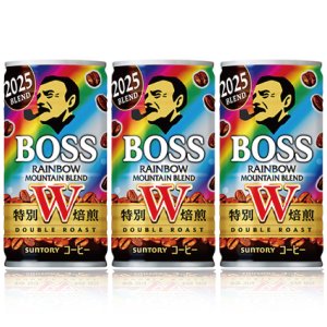 画像1: 「90本」ボス　レインボーマウンテンブレンド　185g ×30本×3箱　サントリー　BOSS　珈琲