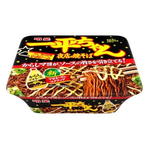 画像1: 「12個」　明星 一平ちゃん夜店の焼そば　135g　12個　1箱　やきそば　夜店　ソース　からし　マヨネーズ