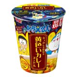 「12個」ドラえもん　なつかしの黄色い カレーヌードル　72g ×12個×1箱　明星　カレー