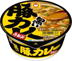 画像2: 【セール】「12個」　マルちゃん 　黒い豚カレーうどん 87g　12個　1箱　マルちゃん正麵 カレーうどん カレー うどん