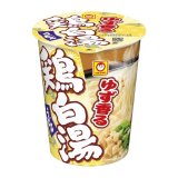 「12個」マルちゃん 　ゆず香る鶏白湯うどん　89g ×12個×1箱　東洋水産