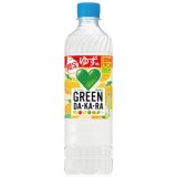 「24本」グリーンダカラ　ゆず味　600ml ×24本×1箱　サントリー　GREEN DA・KA・RA