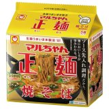 「30個」マルちゃん 正麺 焼そば 5食P×6袋× 1箱