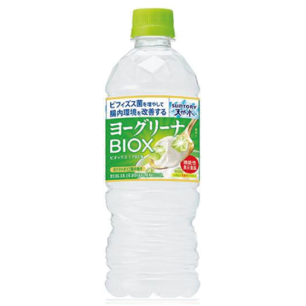 「24本」ヨーグリーナ＆サントリー天然水BIOX　540ml ×24本×1箱　機能性表示食品