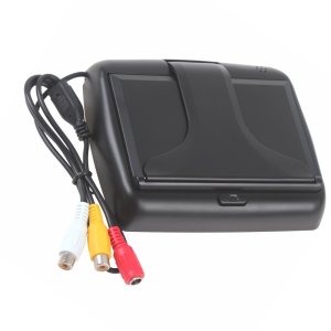 画像5: 収納式 4.3インチ TFT-LCD 液晶モニター DC12V テレビ 折りたたみ 640*480 (5)