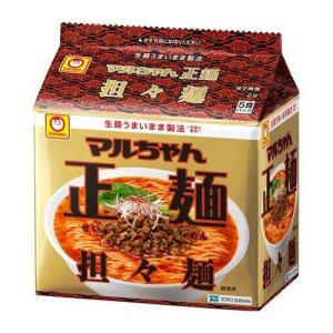 画像1: 「30食」マルちゃん　正麺　坦々麺　5食×6個×1箱　袋麺　ラーメン (1)