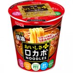 画像: 「12個」ロカボ　NOODLES　おいしさプラス　こってり醤油　60g ×12個×1箱　明星