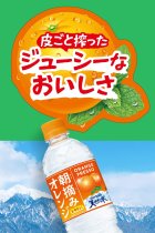 画像: 「24本」朝摘みオレンジ&サントリー天然水　540ml ×24本×1箱　サントリー