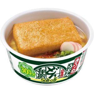 画像2: 「12個」どん兵衛　きつねうどん　ソルトオフ　96g ×12個×1箱　日清 (2)