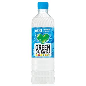 画像1: 「24本」グリーンダカラ 600ml×24本×1箱 冷凍兼用ボトル　Suntry GREEN DAKARA (1)