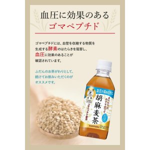 画像7: 「48本」胡麻麦茶　350ml ×24本×2箱　サントリー　お茶　特定保健用食品 (7)